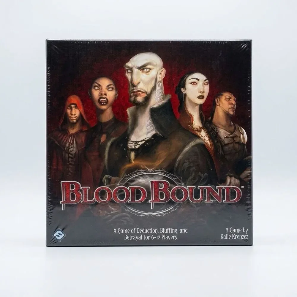 Blood Bound, 2016, 2nd Edition, Fantasy Flight Game by Kalle Krenzer Sealed Rare